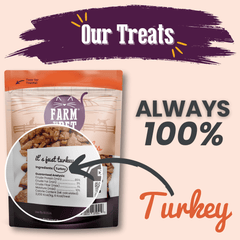 Turkey Crumbles for Cats