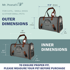 Mr. Peanut’s Gold Series Pet Carrier