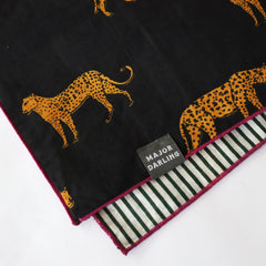 Reversible Cheetahs + Stripes Dog Bandana