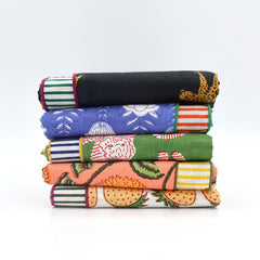 Reversible Vintage Blooms Dog Bandana