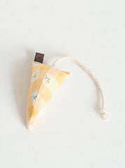 Modern Gingham Mouse Cat Toy