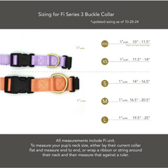 Series 3 / 3+ Fi compatible snap collar / custom colors