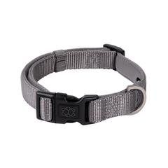 City Collar & Leash Set – Steel