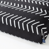 Black Chevron Boho Dog Bed or Bed Cover - Biscuit & Bell