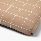 Tan Grid Dog Bed or Bed Cover