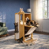 Catastrophic Creations The Overlook Bamboo Cat Tree