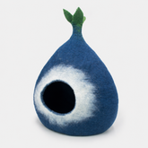 Whisker's Home Turnip Veggie Wool Felt Cat Cave 100% New Zealand Wool