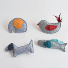 Nooee Pet Felt Animal Toy