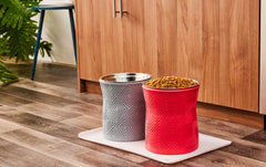 Santa Fe Modern Elevated Dog Bowl