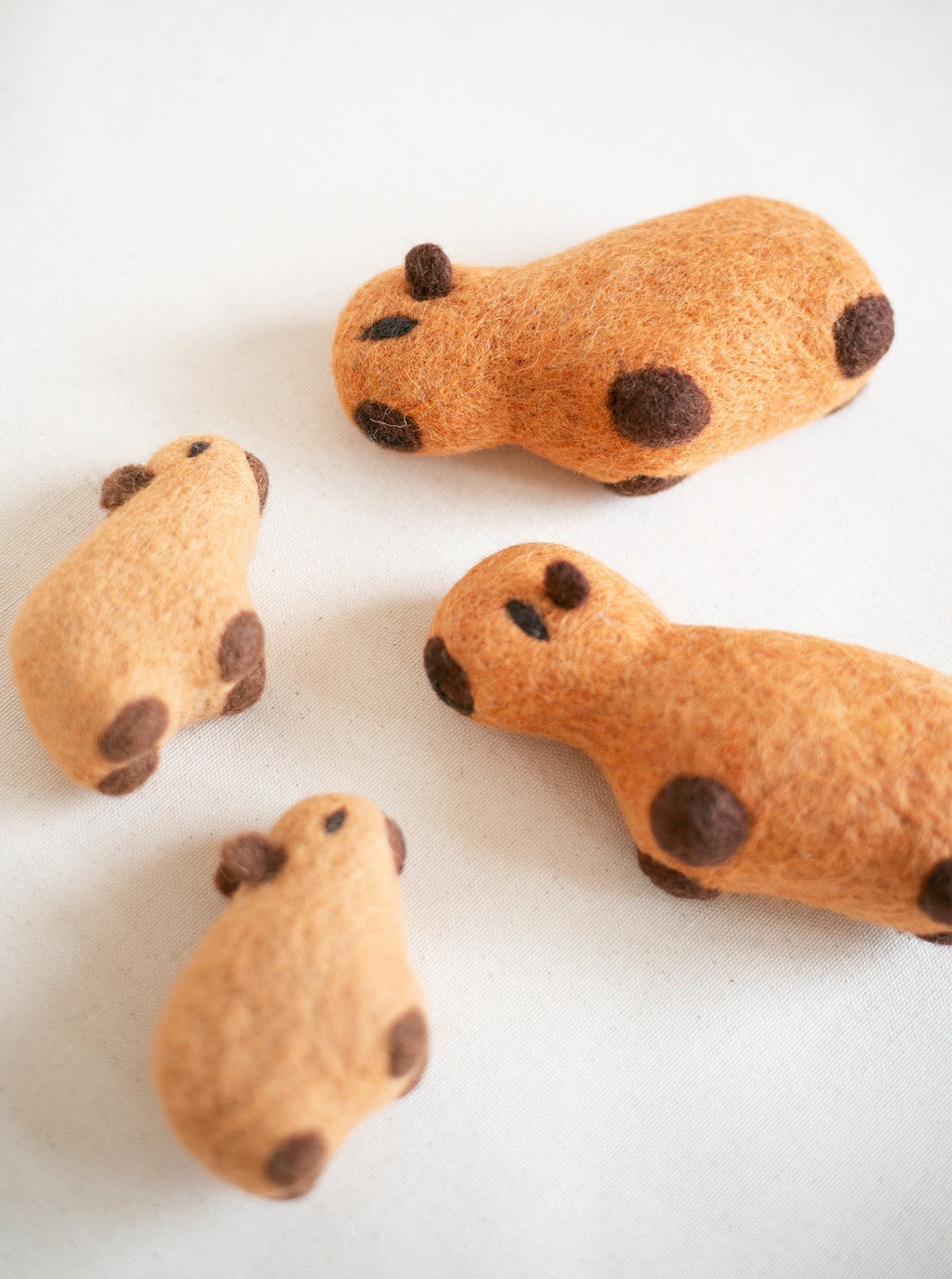 Capybara Wool Toy