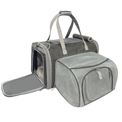 Mr. Peanut’s Gold Series Big Apple XL Expandable Pet Carrier