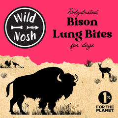 Wild Nosh Dehydrated Bison Lung