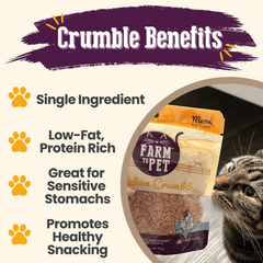 Farm to Pet Chicken Crumbles