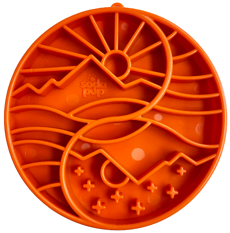 Sun and Moon eTray Slow Feeder