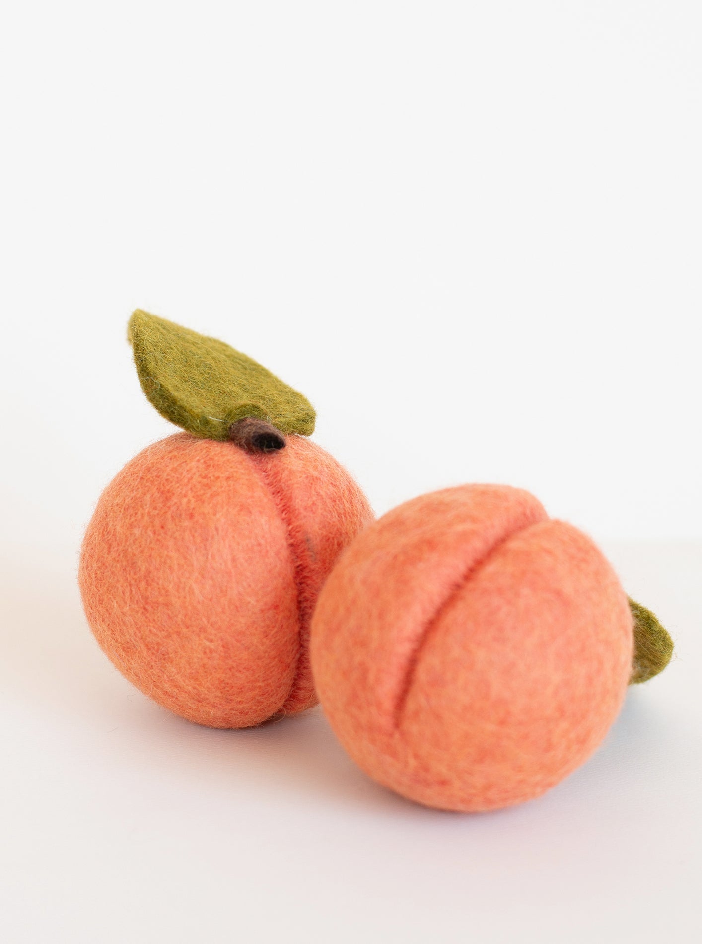 PEACH WOOL DOG & CAT TOY - Biscuit & Bell
