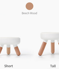 Oreo Ceramic Elevated Pet Bowl — White