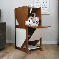 Catastrophic Creations The Overlook Bamboo Cat Tree
