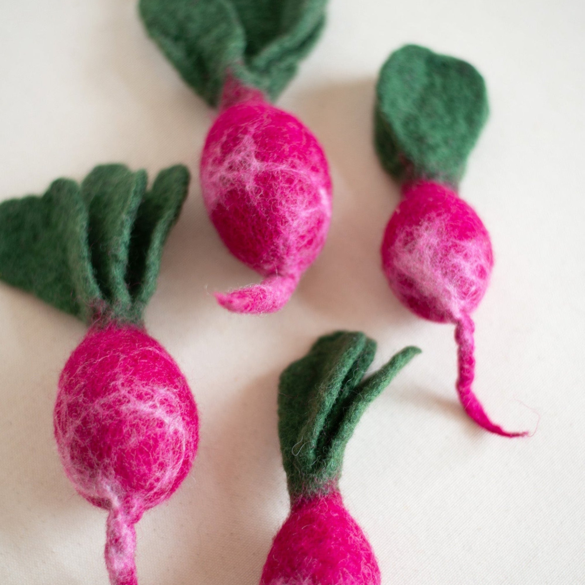 MB Turnip Wool Toy - Biscuit & Bell