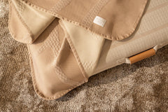 Brigette Romanek Luxury Pet Throw Blanket - Taupe