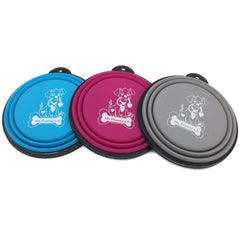 Collapsible Travel Pet Bowls 3-Pack